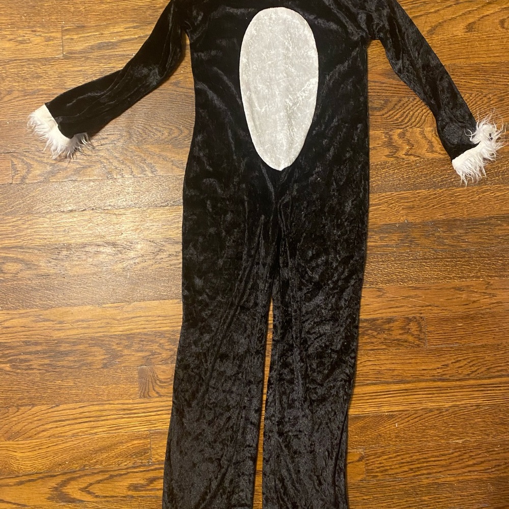Black and White kids Cat Costume